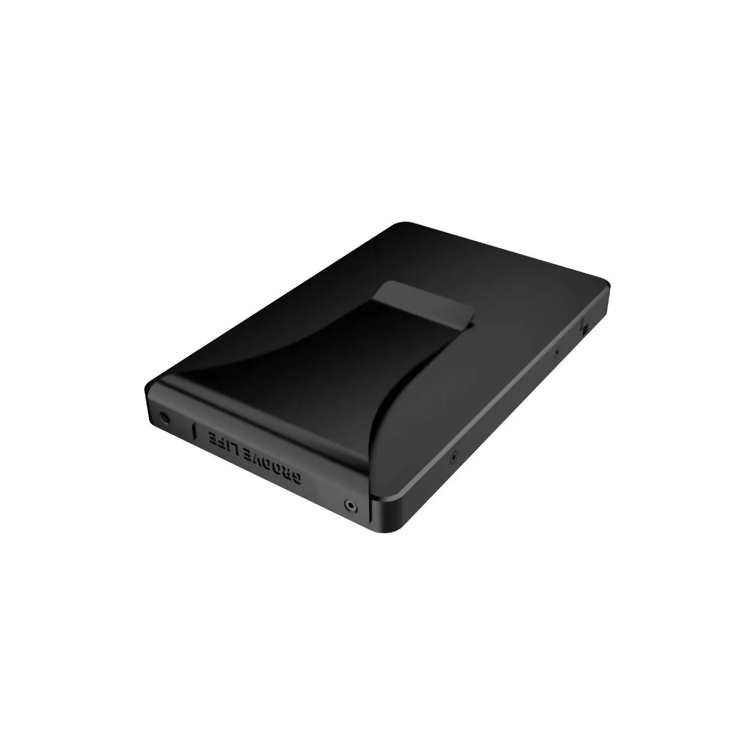 Men's Groove Wallet In Midnight Black