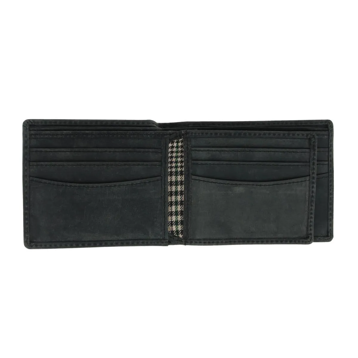 Men's Leather Horse Embossed Bifold Wallet