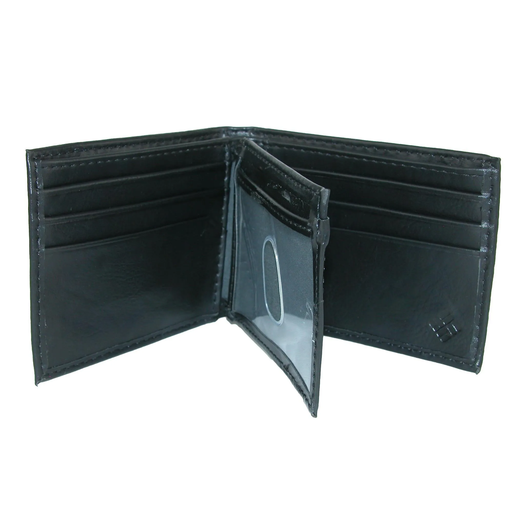 Men's Leather RFID Protected Extra Capacity Slim Bifold Wallet