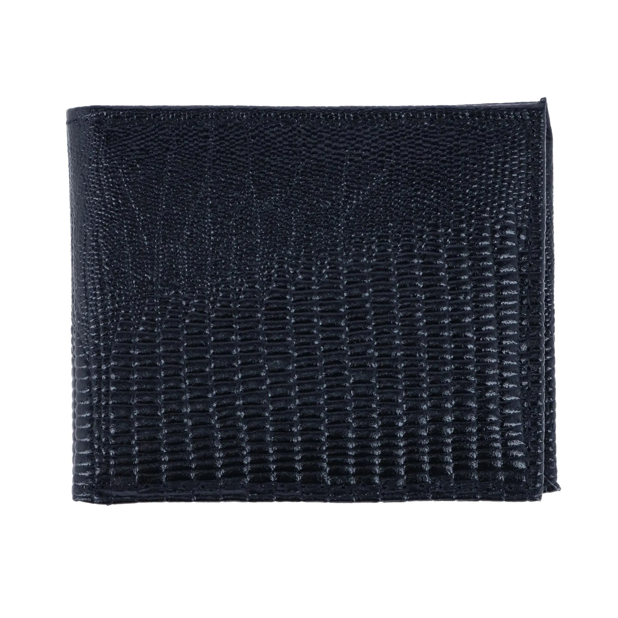 Men's Lizard Print Bifold Wallet