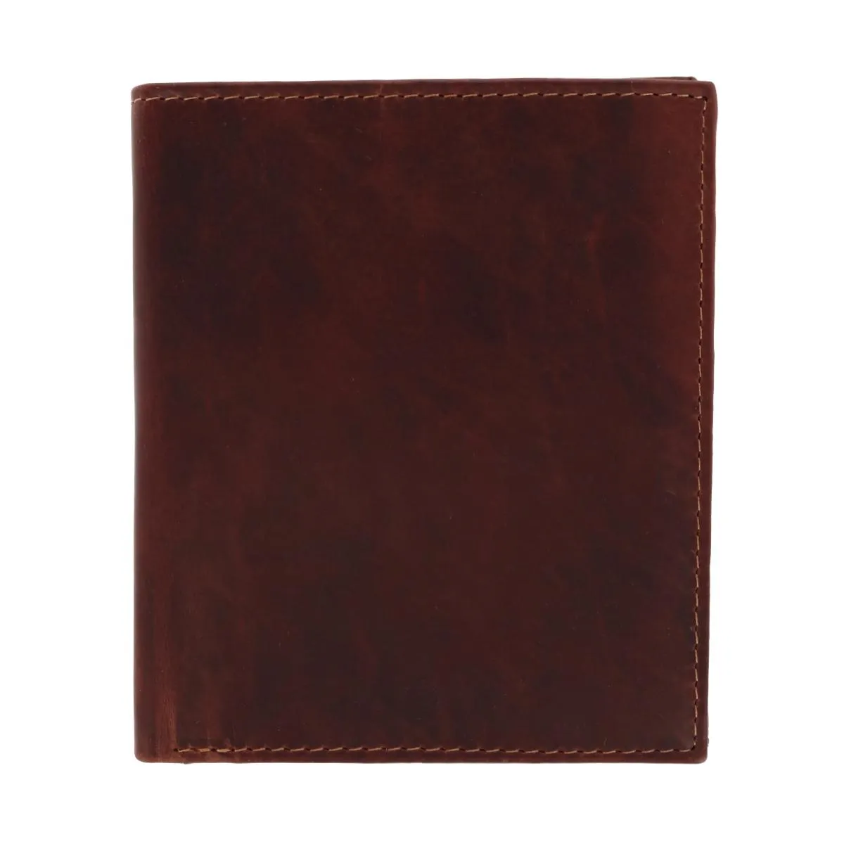 Men's Oil Pull Up Leather Hipster Wallet