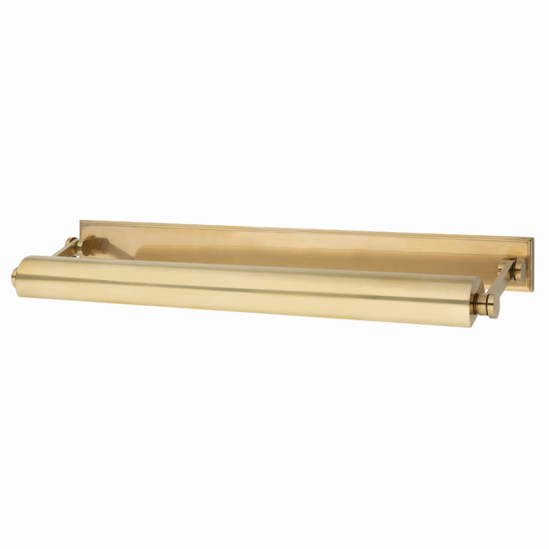 Merrick Four Light Picture Light Aged Brass Contemporary Wall Lights outlet
