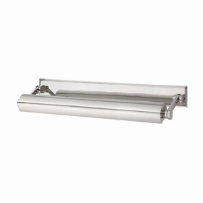 Merrick Three Light Picture Light Polished Nickel Contemporary Wall Lights outlet