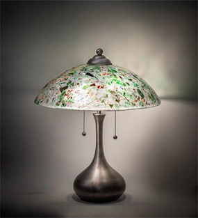Meyda Tiffany Lighting 143292 Metro Fusion Two Light Table Lamp Lamp Pewter, Nickel, Silver Sale on Modern Lamps