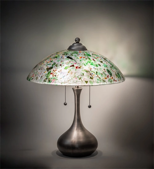 Meyda Tiffany Lighting 143292 Metro Fusion Two Light Table Lamp Lamp Pewter, Nickel, Silver Sale on Modern Lamps