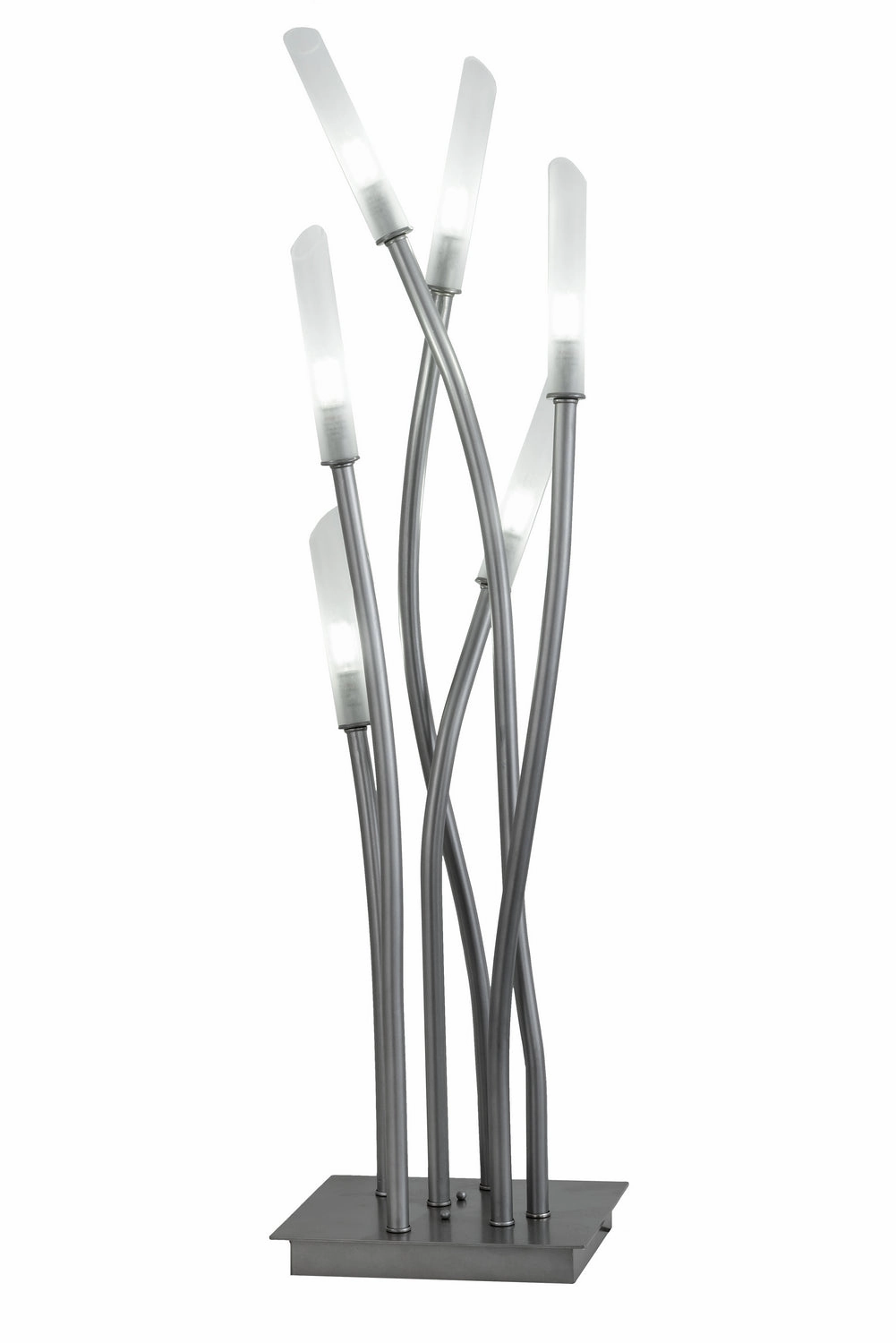 Meyda Tiffany Lighting 191046 Titicaca Led Table Lamp Lamp Pewter, Nickel, Silver