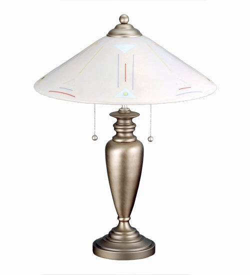 Meyda Tiffany Lighting 81327 Metro Fusion Two Light Table Lamp Lamp Pewter, Nickel, Silver Sale on Modern Lamps