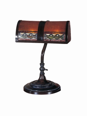 Mica Mission One Light Desk Lamp Mica Bronze Desk Lamps Lighting sale online