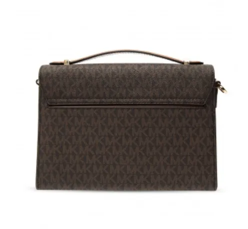 Michael Kors BROWN ??Hendrix?? shoulder bag