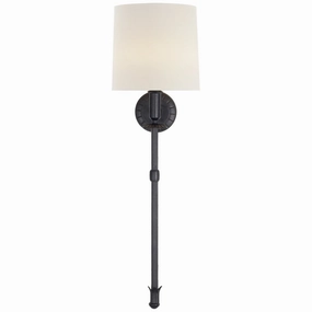Michel Two Light Wall Sconce Aged Iron Elegant Wall Lights clearance