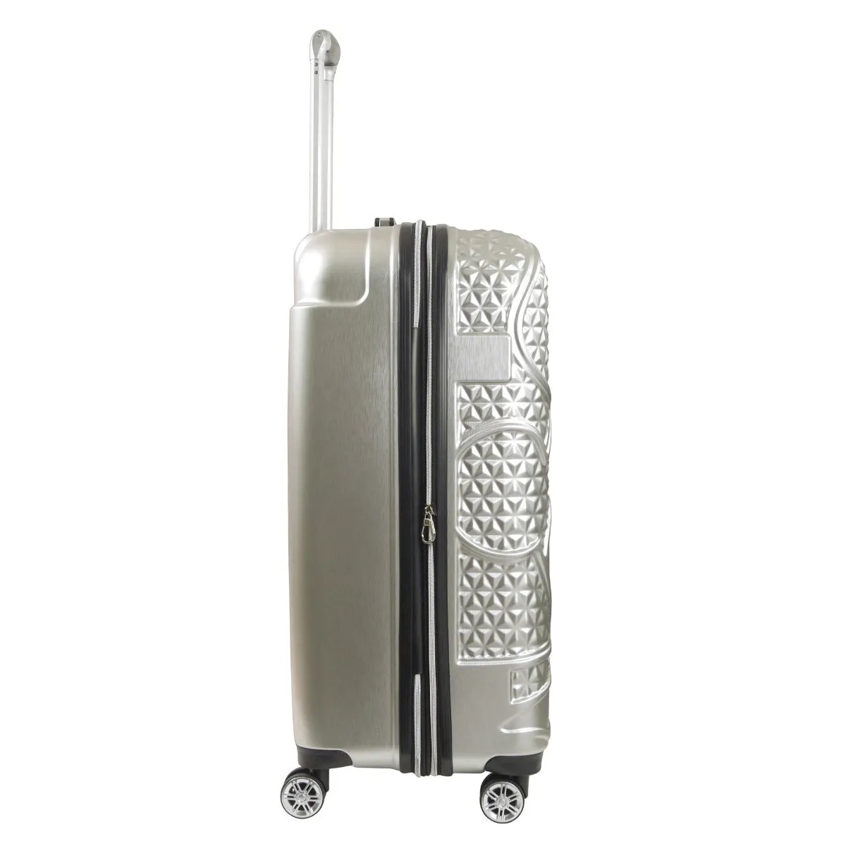 Mickey Mouse Rolling Luggage FL Disney Suitcase 30" Silver