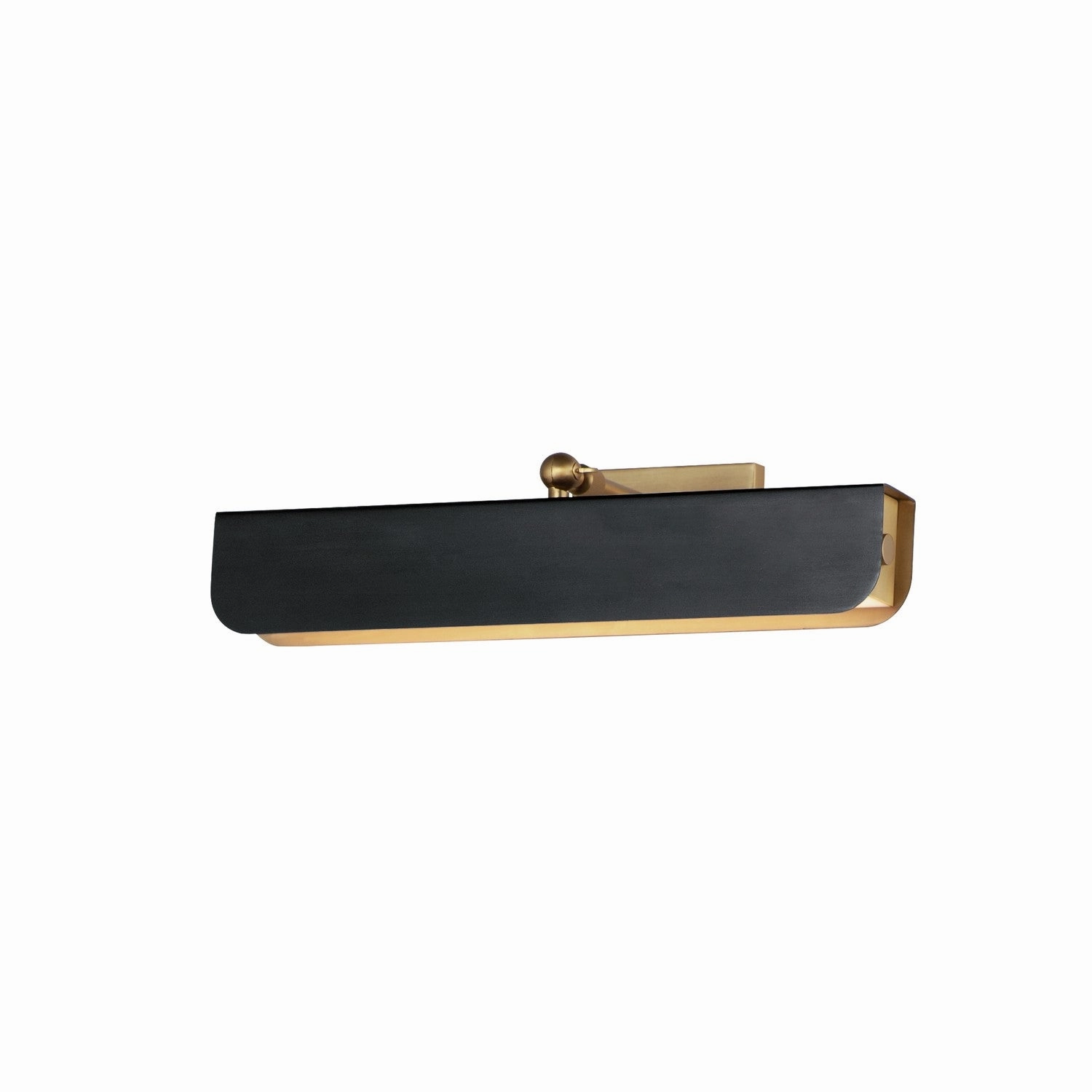 Miles LED Wall Sconce Black / Natural Aged Brass Wall Lights for patio sale
