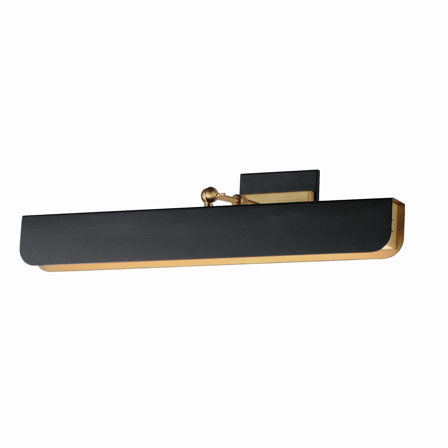 Miles LED Wall Sconce Black / Natural Aged Brass Wall Lights for patio sale