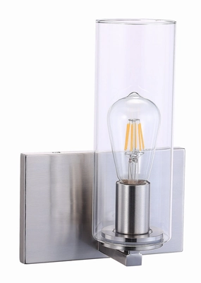 Minka Lavery Acacia One Light Bath in Brushed Nickel Stylish Wall Lights offers