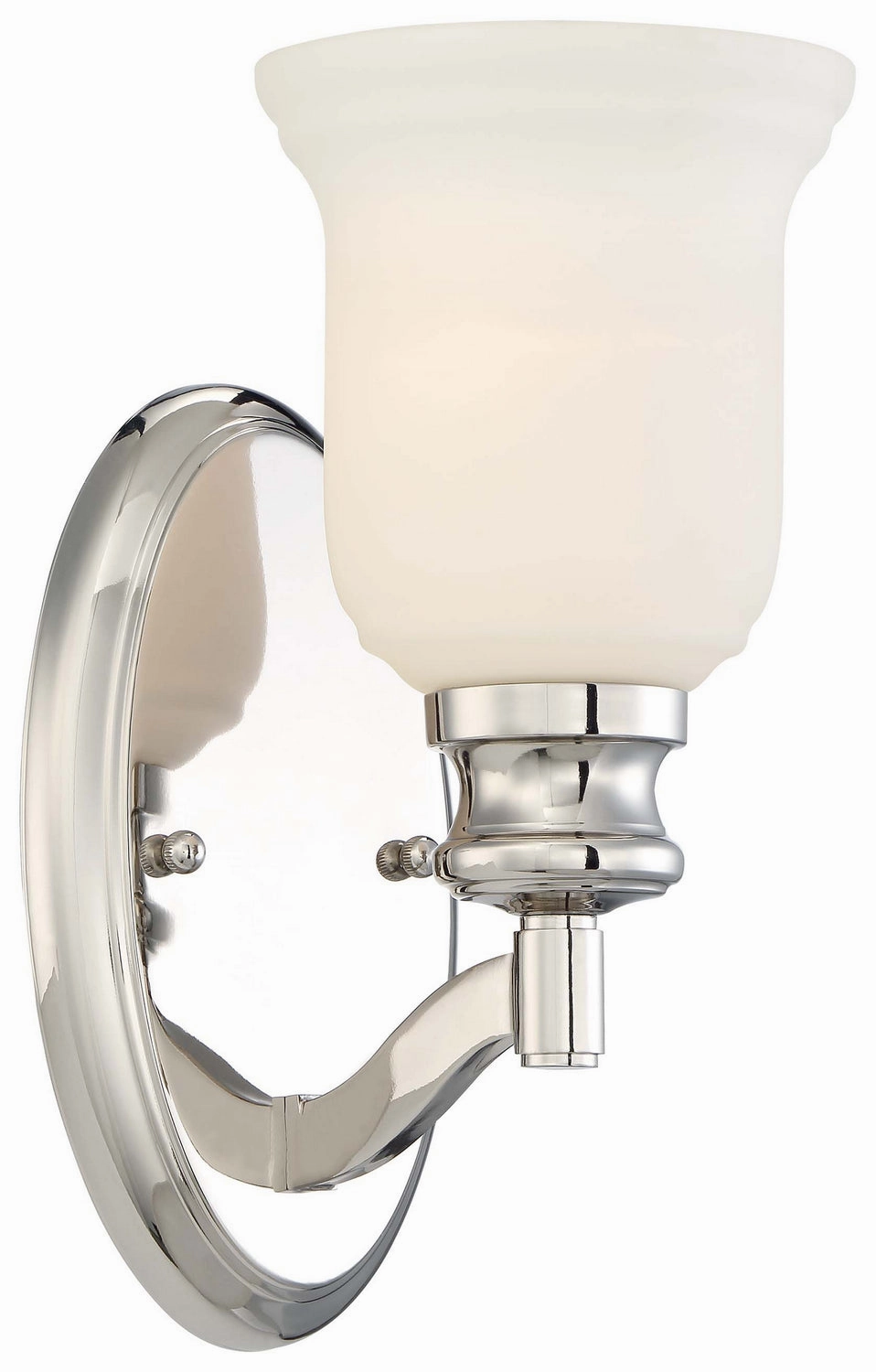 Minka Lavery Audreys Point One Light Bath in Polished Nickel Stylish Wall Lights offers
