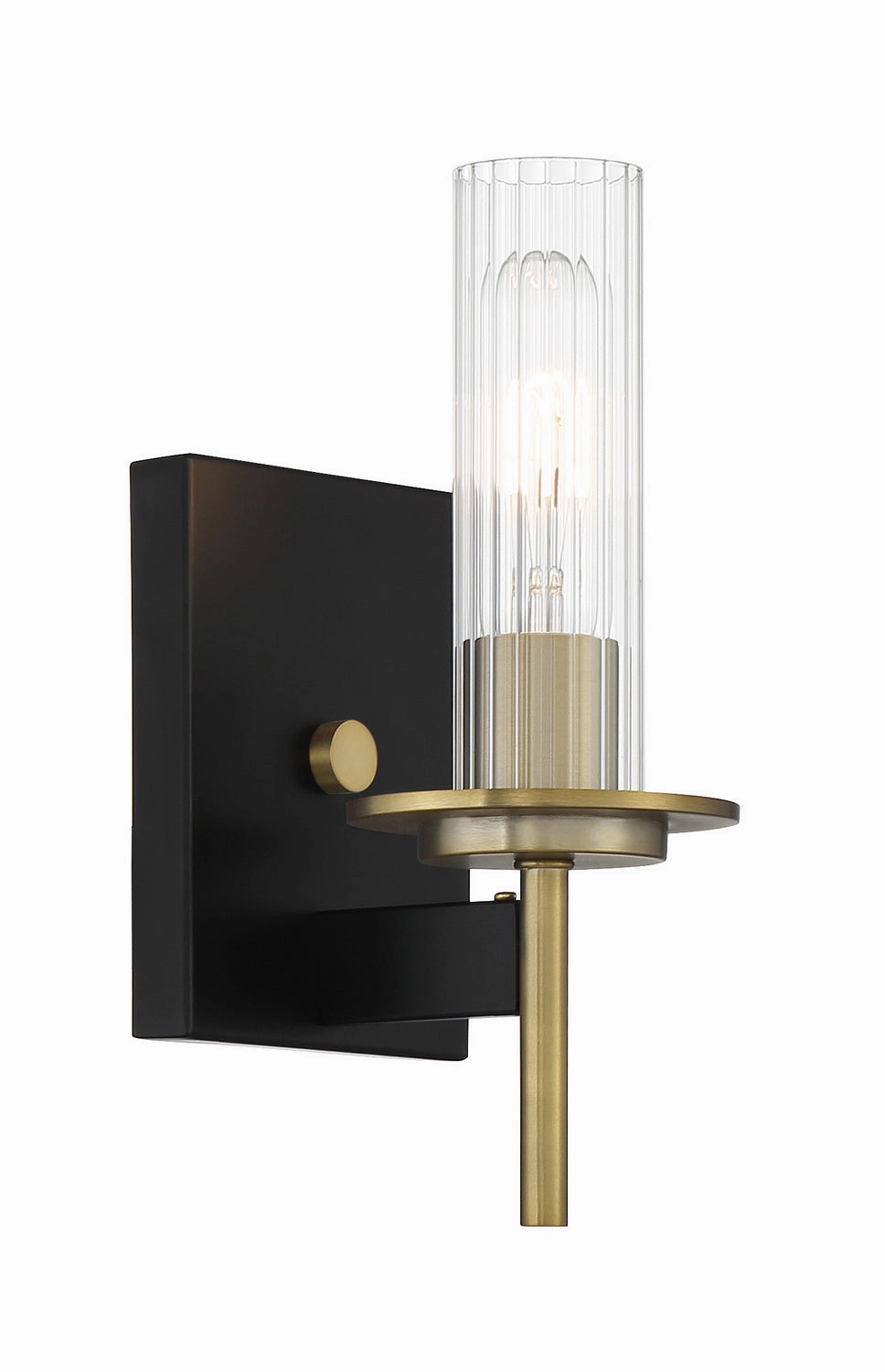 Minka Lavery Baldwin Park One Light Bath in Coal And Soft Brass Stylish Wall Lights offers