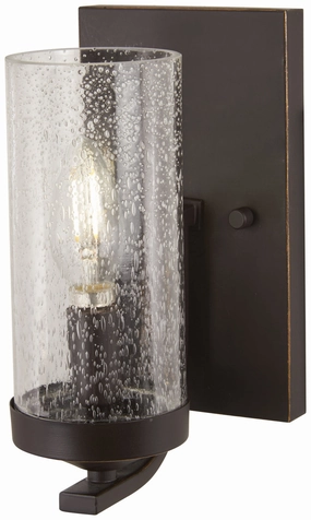 Minka Lavery Elyton One Light Bath in Downton Bronze with Gold Highlights Stylish Wall Lights offers