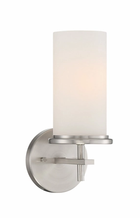 Minka Lavery Haisley One Light Bath Bar in Brushed Nickel Stylish Wall Lights offers