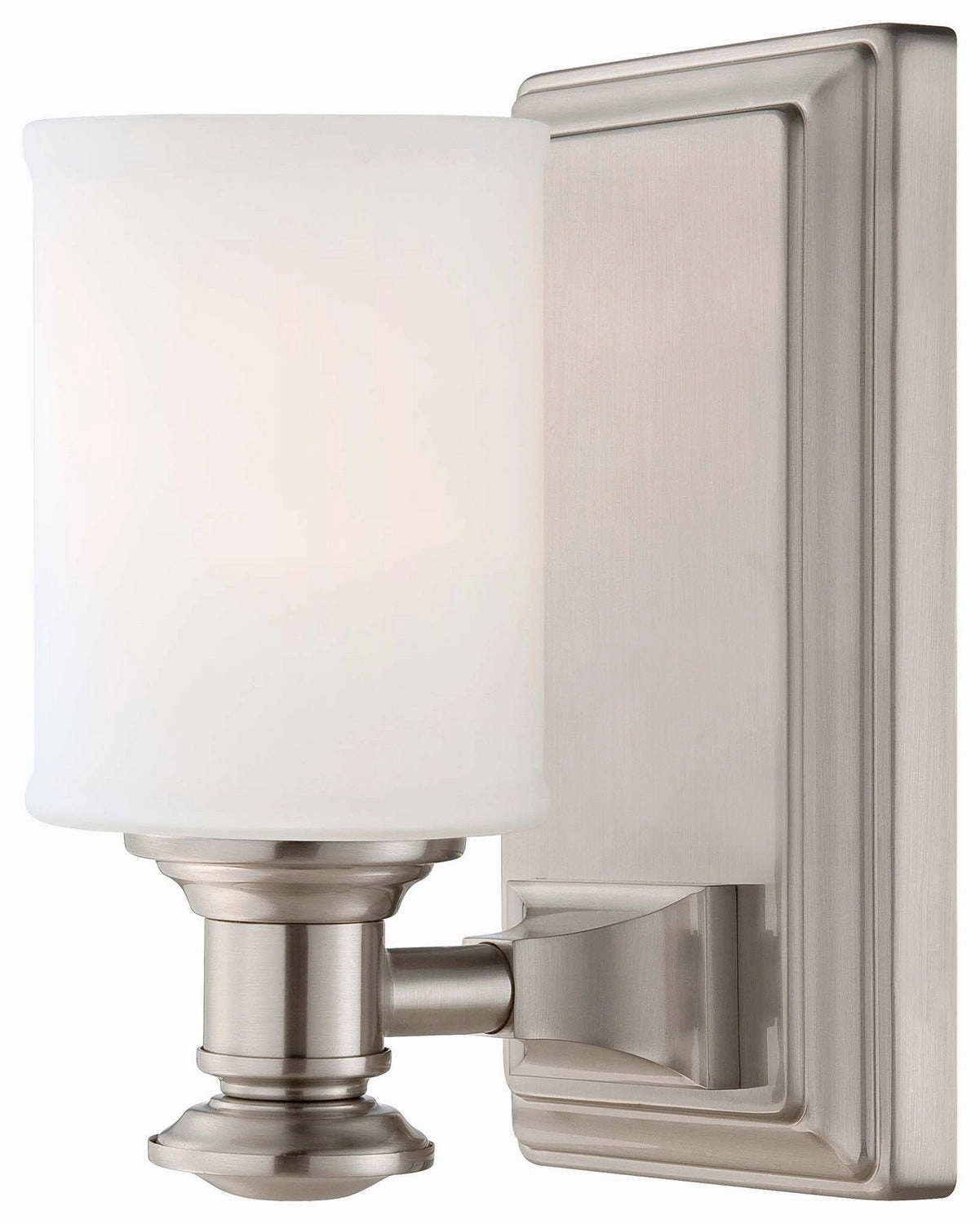 Minka Lavery Harbour Point One Light Bath in Brushed Nickel Stylish Wall Lights offers