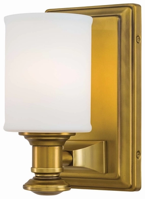 Minka Lavery Harbour Point One Light Bath in Liberty Gold Stylish Wall Lights offers