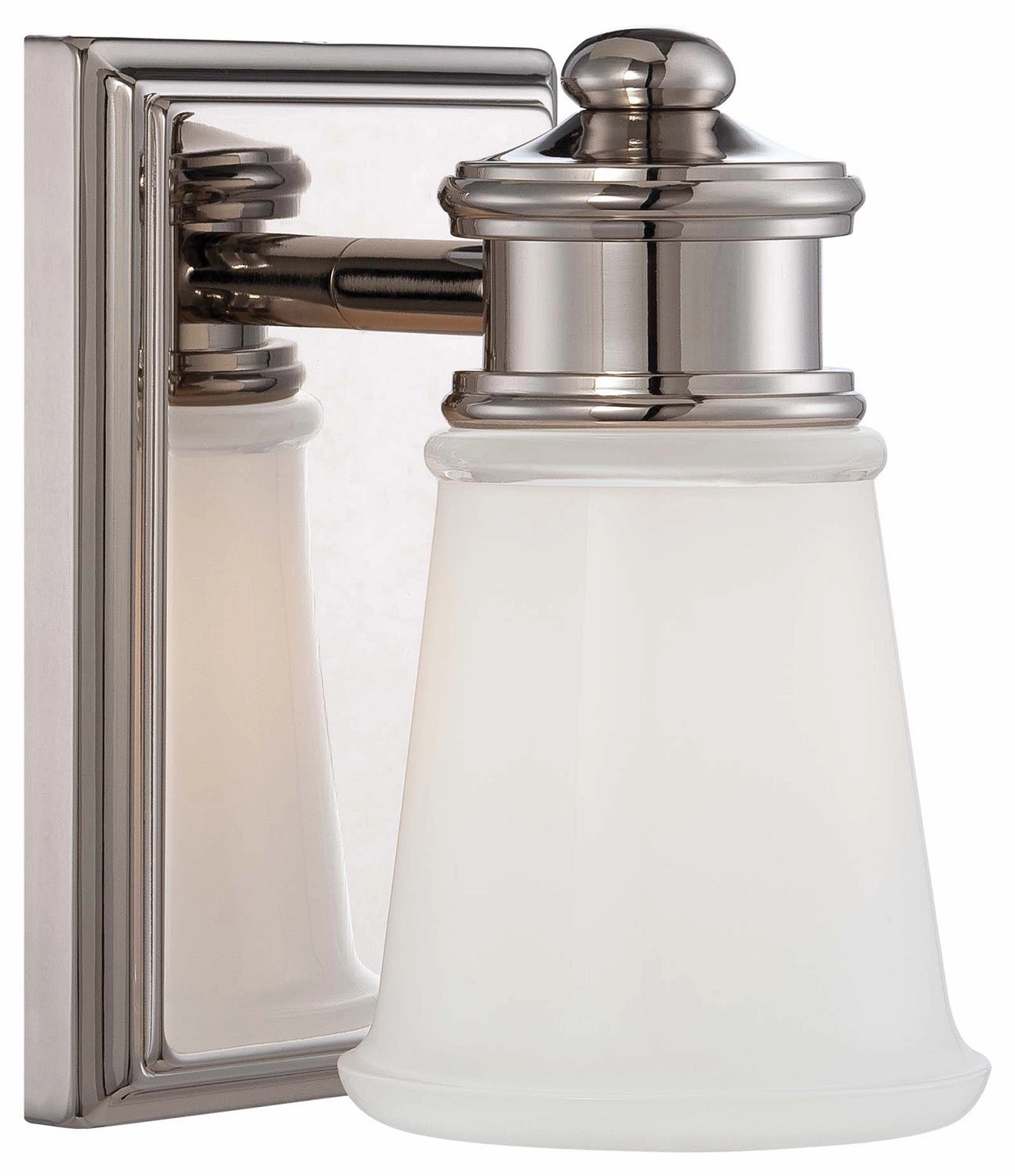 Minka Lavery One Light Bath in Polished Nickel Stylish Wall Lights offers