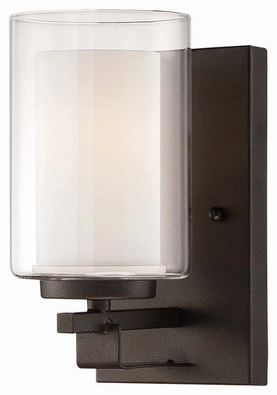 Minka Lavery Parsons Studio One Light Bath in Smoked Iron Stylish Wall Lights offers