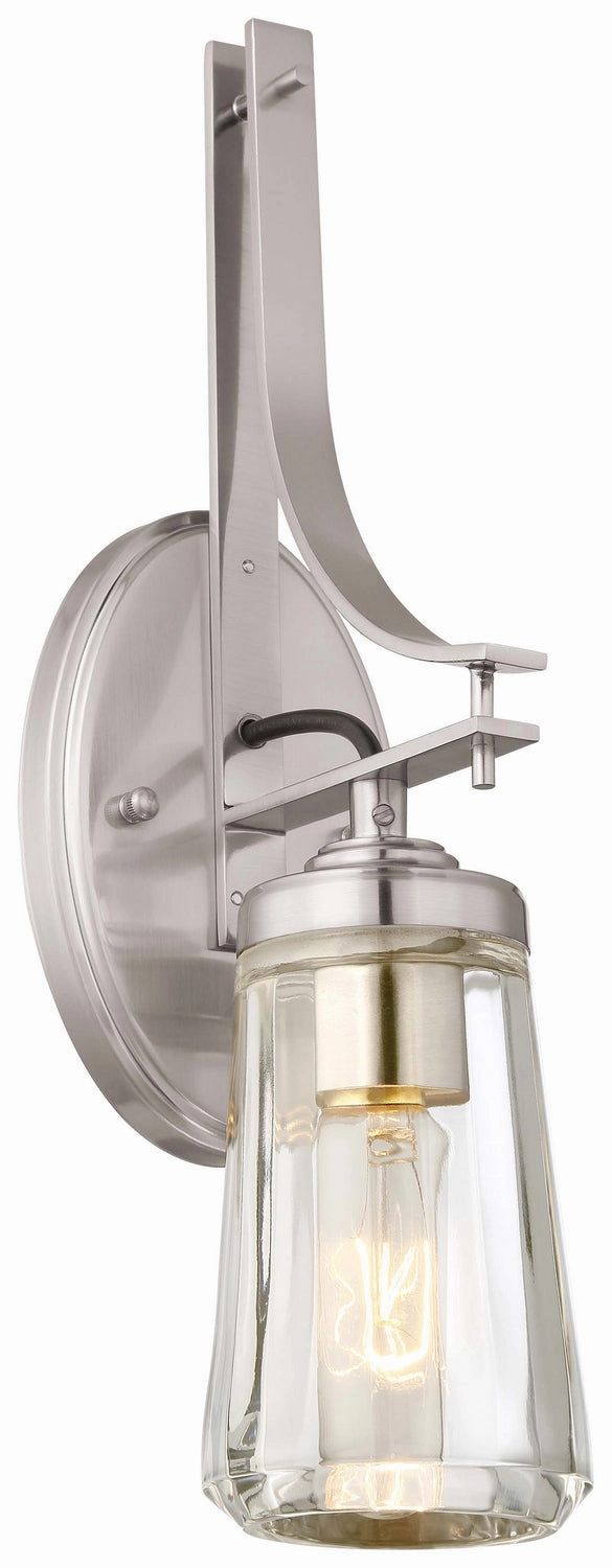 Minka Lavery Poleis One Light Bath in Brushed Nickel Stylish Wall Lights offers