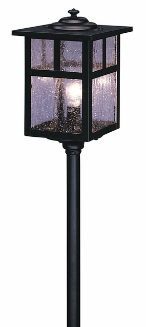 Mission One Light Landscape Satin Black Outdoor Path Lights Lighting buy now