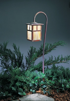 Mission One Light Low Voltage Fixture Raw Copper Outdoor Path Lights Lighting buy now