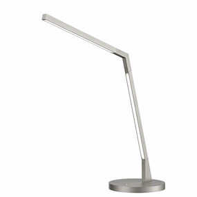 Miter LED Table Lamp Brushed Nickel Desk Lamps Lighting sale online