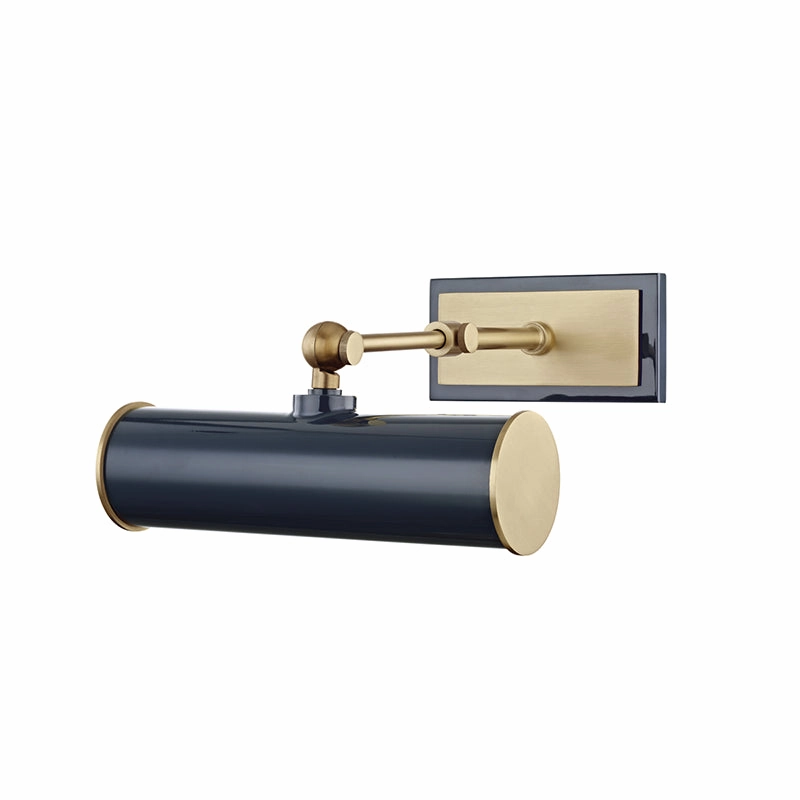 Mitzi Lighting HL263201-AGB/NVY  Holly Home Decor Aged Brass/Navy Cheap Wall Lighting deals
