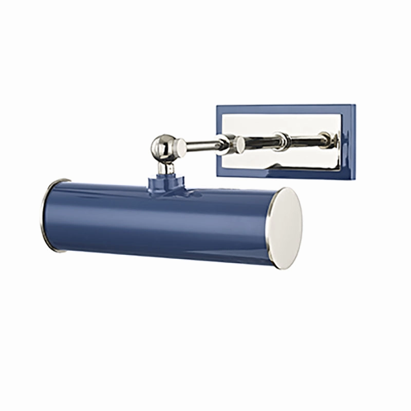 Mitzi Lighting HL263201-PN/NVY  Holly Home Decor Polished Nickel/Navy Cheap Wall Lighting deals