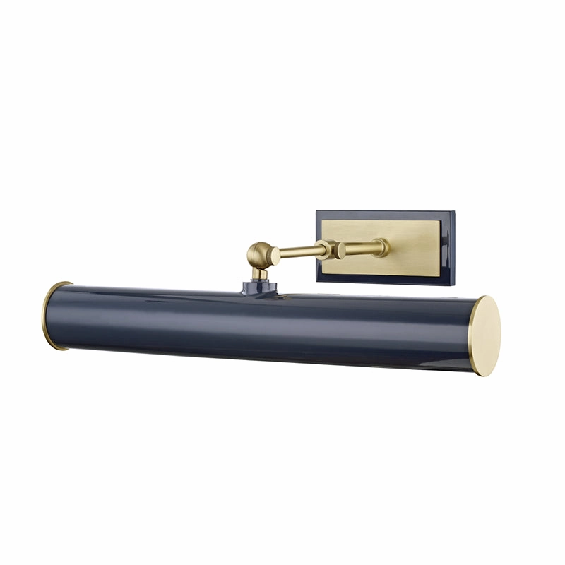 Mitzi Lighting HL263202-AGB/NVY  Holly Home Decor Aged Brass/Navy Cheap Wall Lighting deals