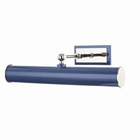 Mitzi Lighting HL263202-PN/NVY  Holly Home Decor Polished Nickel/Navy Cheap Wall Lighting deals