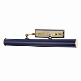 Mitzi Lighting HL263203-AGB/NVY  Holly Home Decor Aged Brass/Navy Cheap Wall Lighting deals