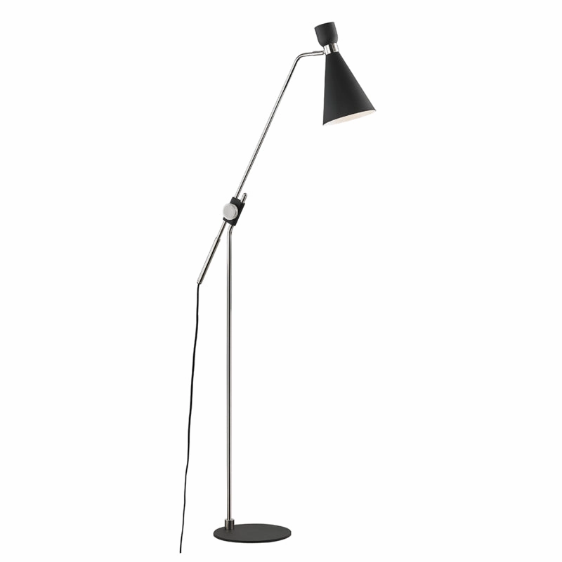 Mitzi Lighting HL295401-PN/BK Modern Willa Lamp Polished Nickel/Black Buy Lamps cheap online