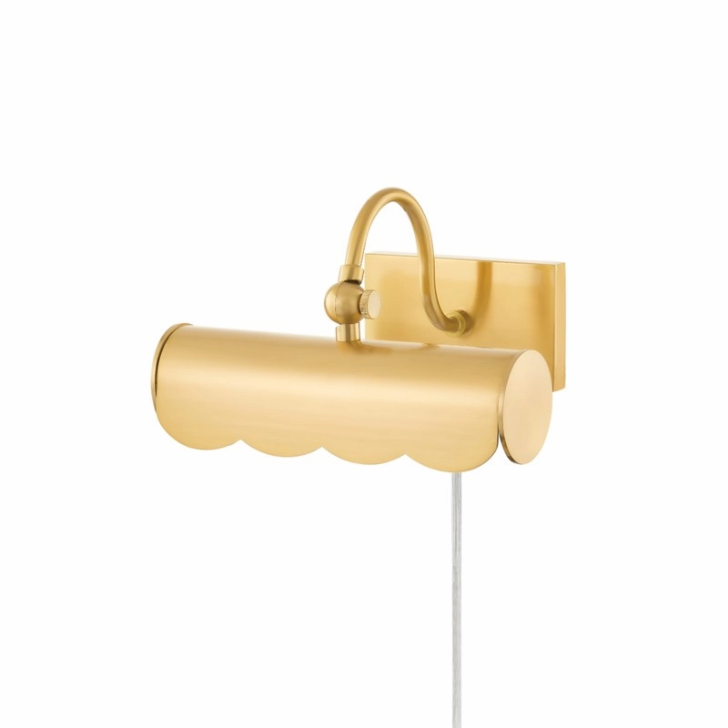 Mitzi Lighting HL762101S-AGB  Fifi Home Decor Aged Brass Cheap Wall Lighting deals