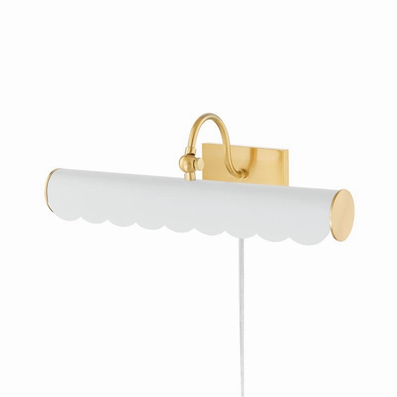 Mitzi Lighting HL762102M-AGB/SWH  Fifi Home Decor Aged Brass Cheap Wall Lighting deals