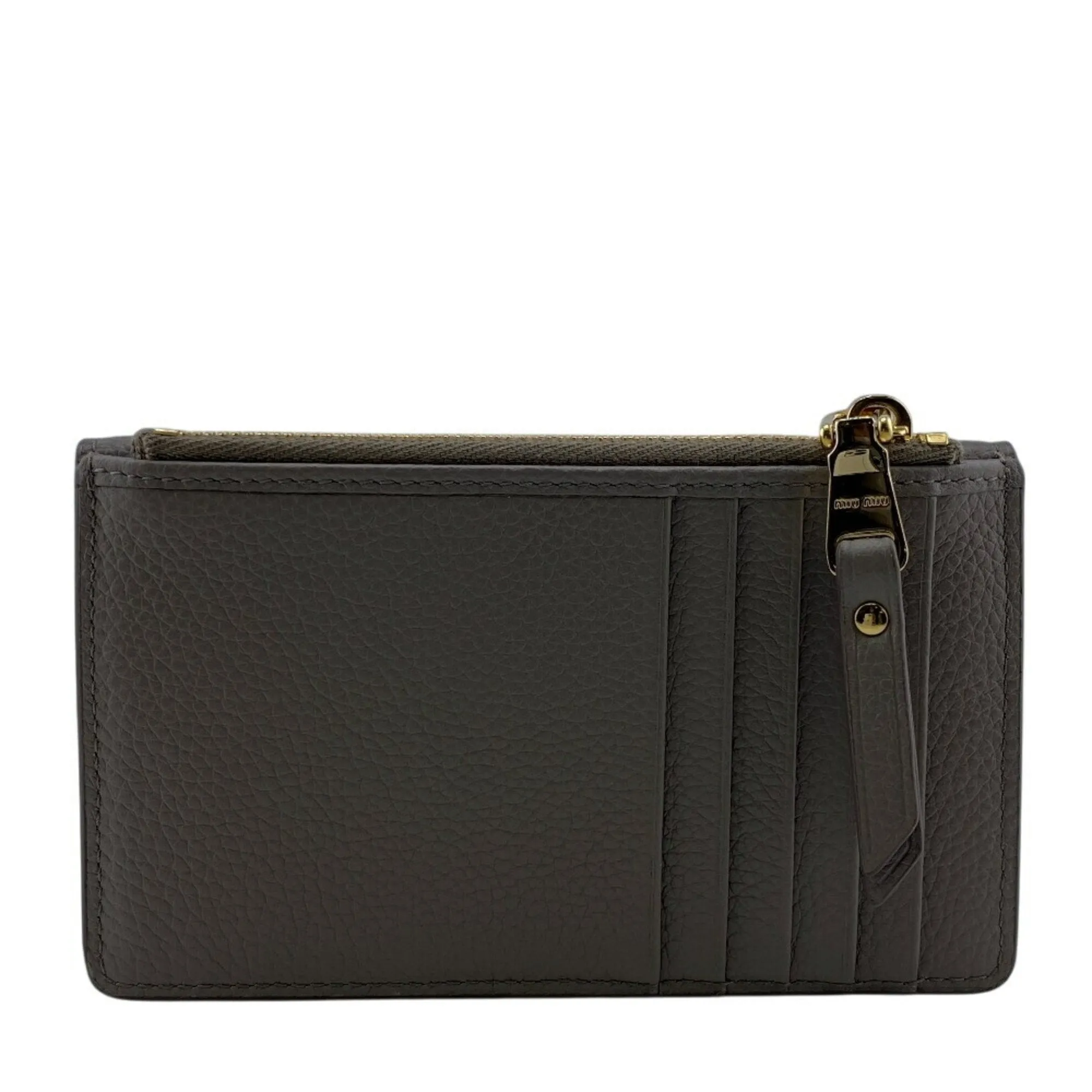 Miu Miu Leather Coin Purse/Coin Case (Pre-Owned)