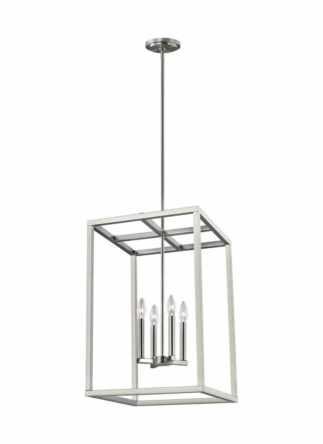 Moffet Street Four Light Hall / Foyer Pendant Brushed Nickel Ceiling Lights Lighting free shipping