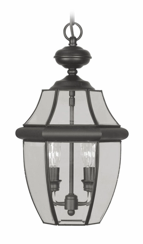 Monterey Two Light Outdoor Pendant Black Outdoor Hanging Lights Lighting value pack