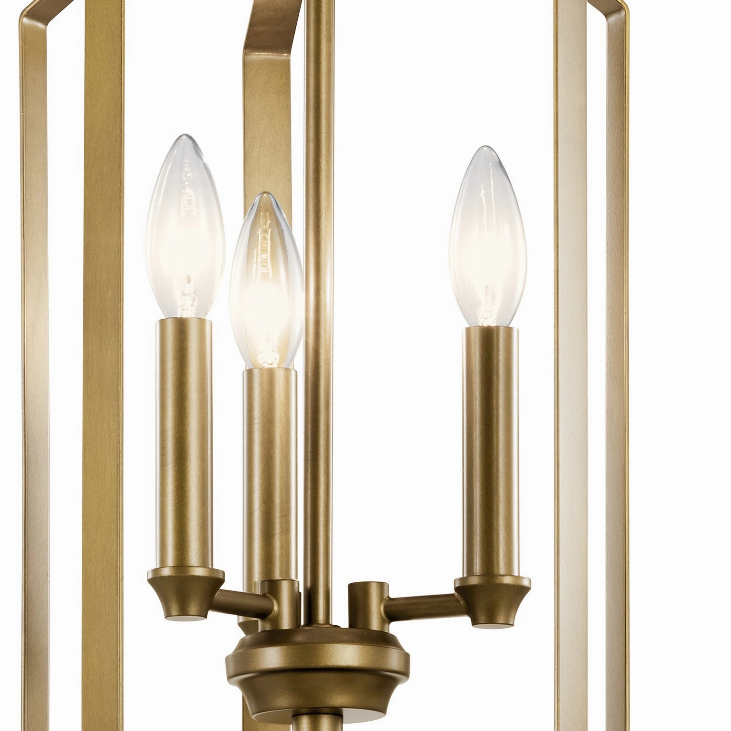 Morrigan Three Light Pendant Natural Brass Energy-saving Ceiling Lights store
