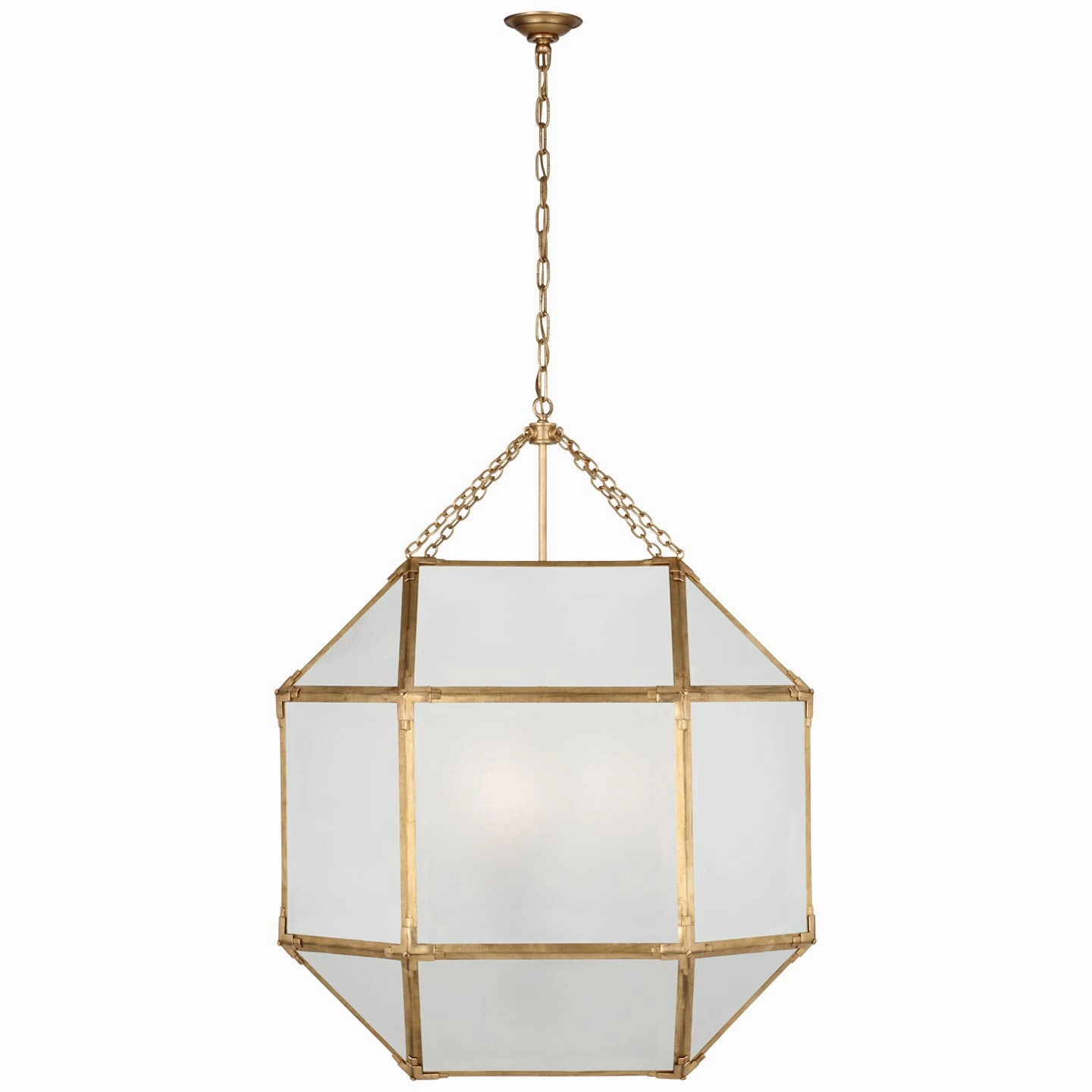 Morris LED Lantern Gilded Iron Ceiling Lights Lighting free shipping