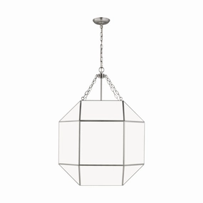 Morrison Four Light Lantern Brushed Nickel Ceiling Lights Lighting free shipping