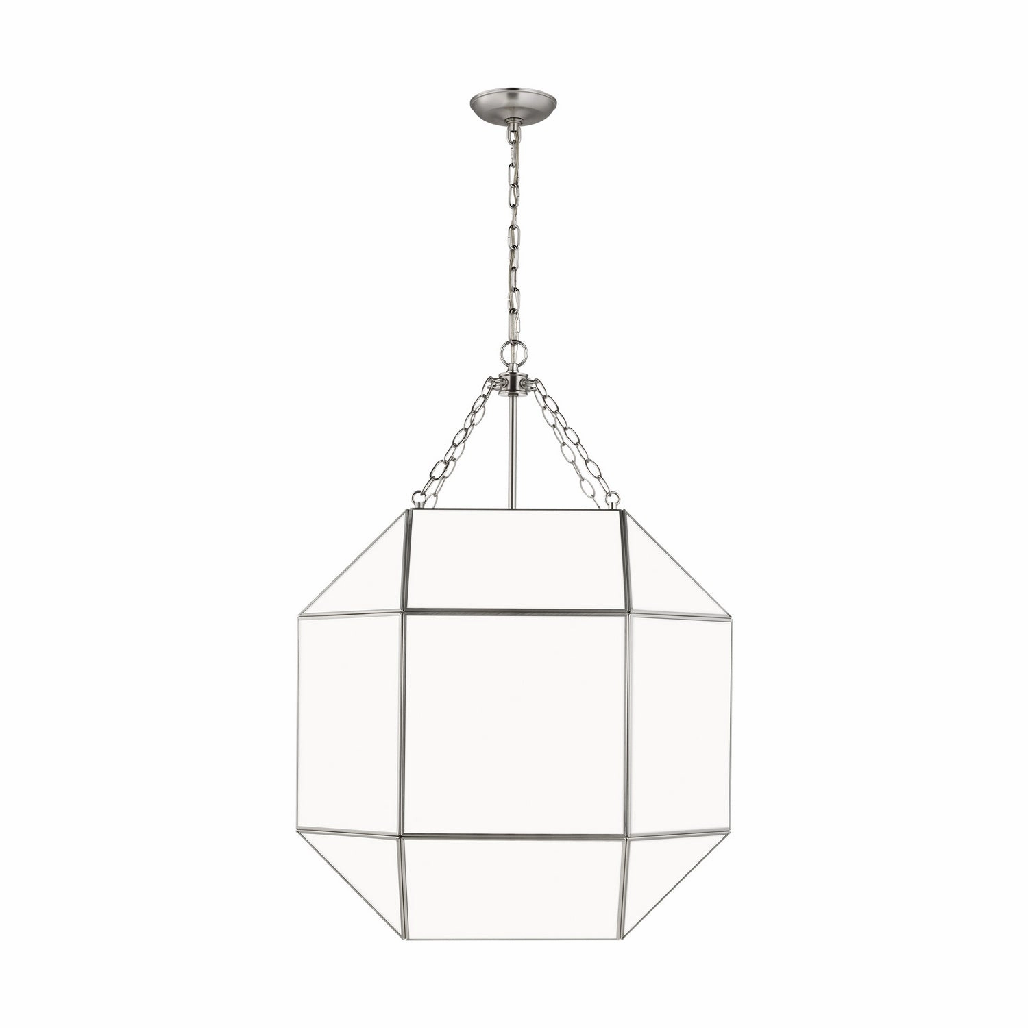 Morrison Four Light Lantern Brushed Nickel Ceiling Lights Lighting free shipping