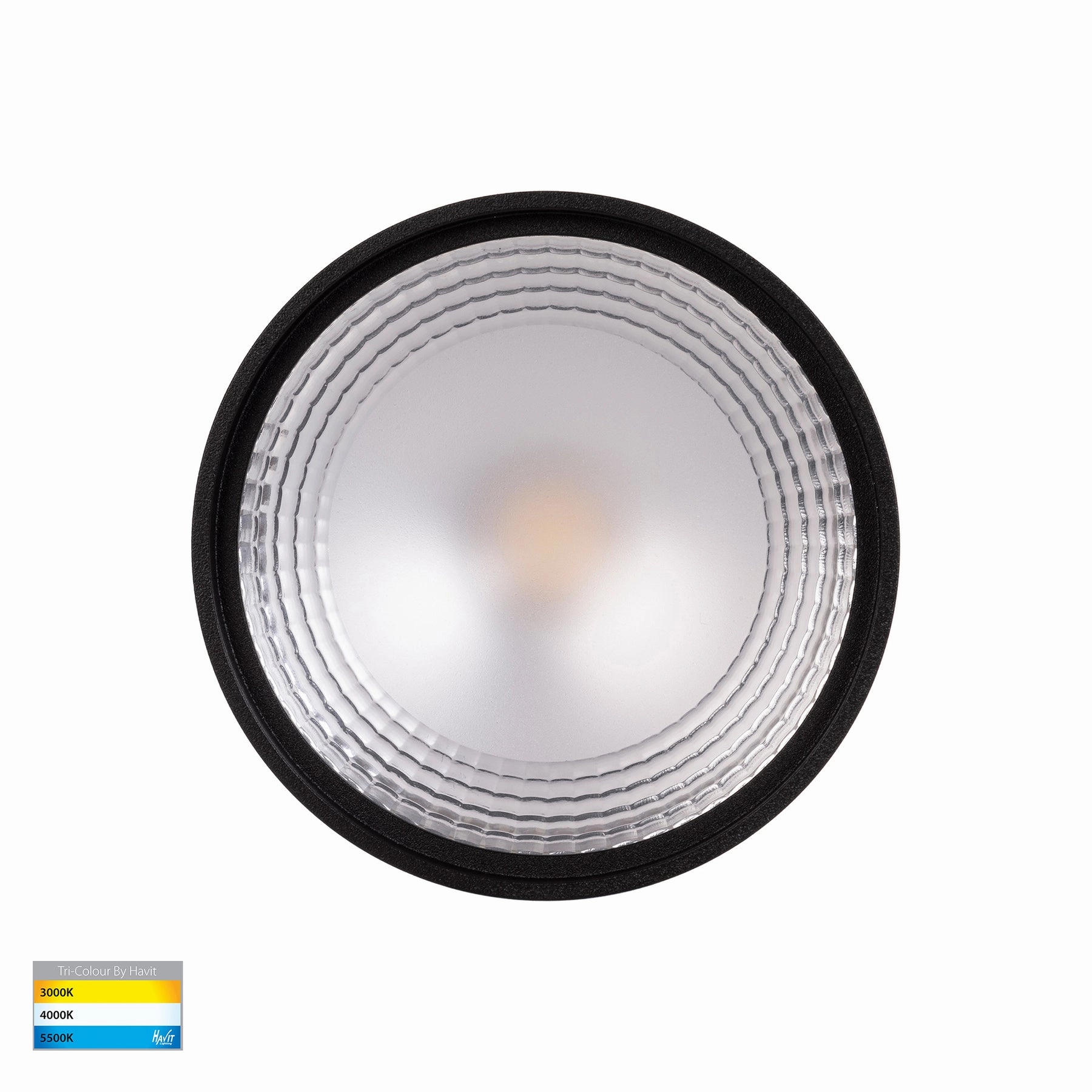 Nella 12v 12w 120 3CCT Black Surface Mount Downlight C/W Extension Exterior Down Lights clearance