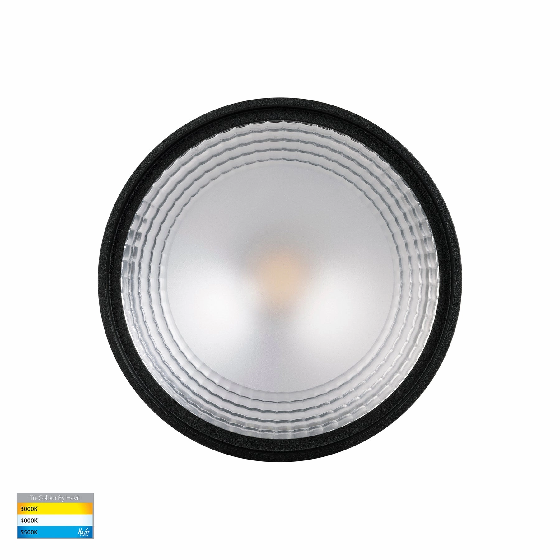Nella 12v 12w 120 3CCT Black Surface Mount Downlight Exterior Down Lights clearance