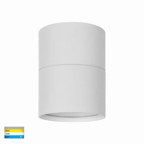 Nella 12v 12w 120 3CCT White Surface Mount Downlight C/W Extension Downlights Security Special