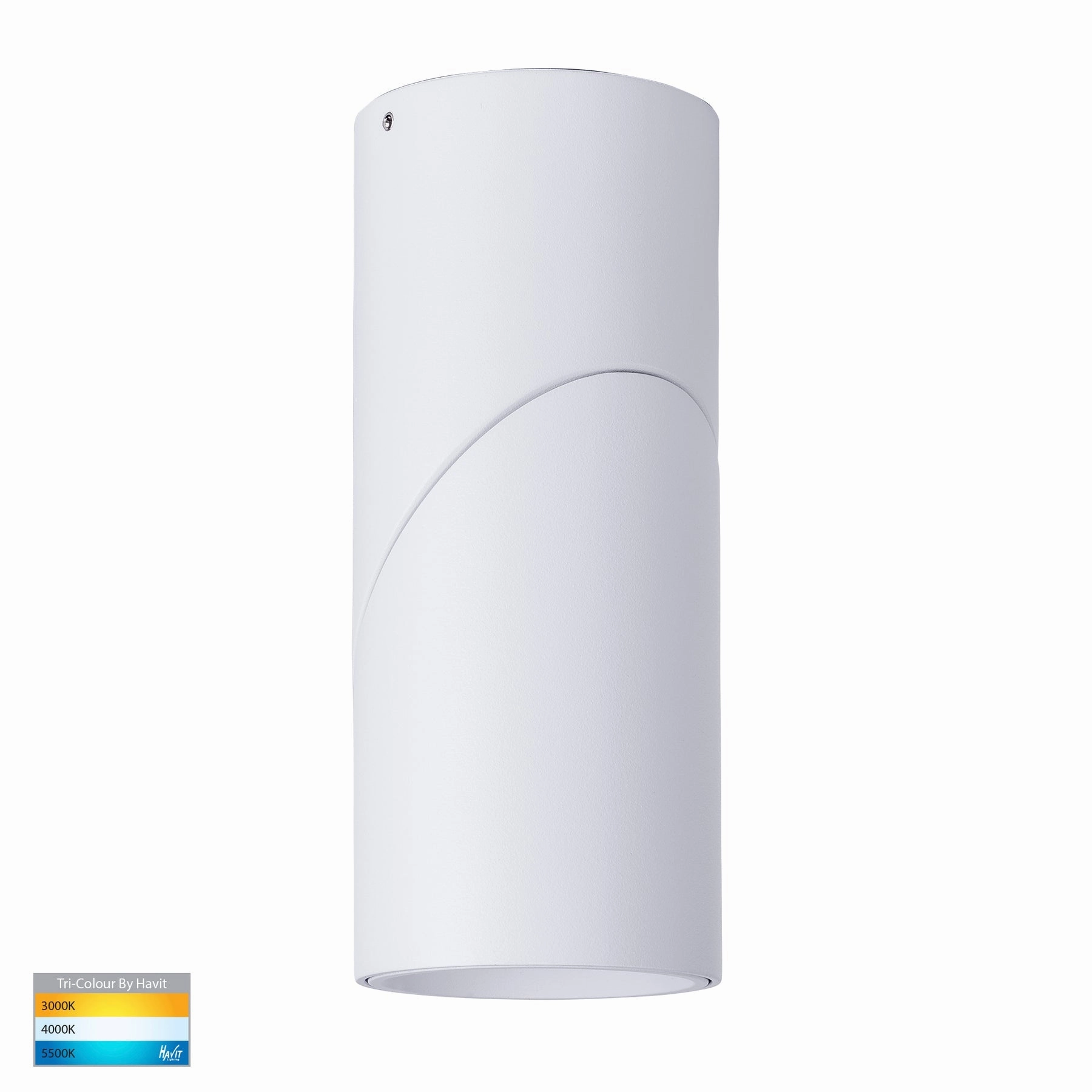 Nella 12v 12w 36 3CCT Rotatable White Surface Mount Downlight Exterior Down Lights clearance