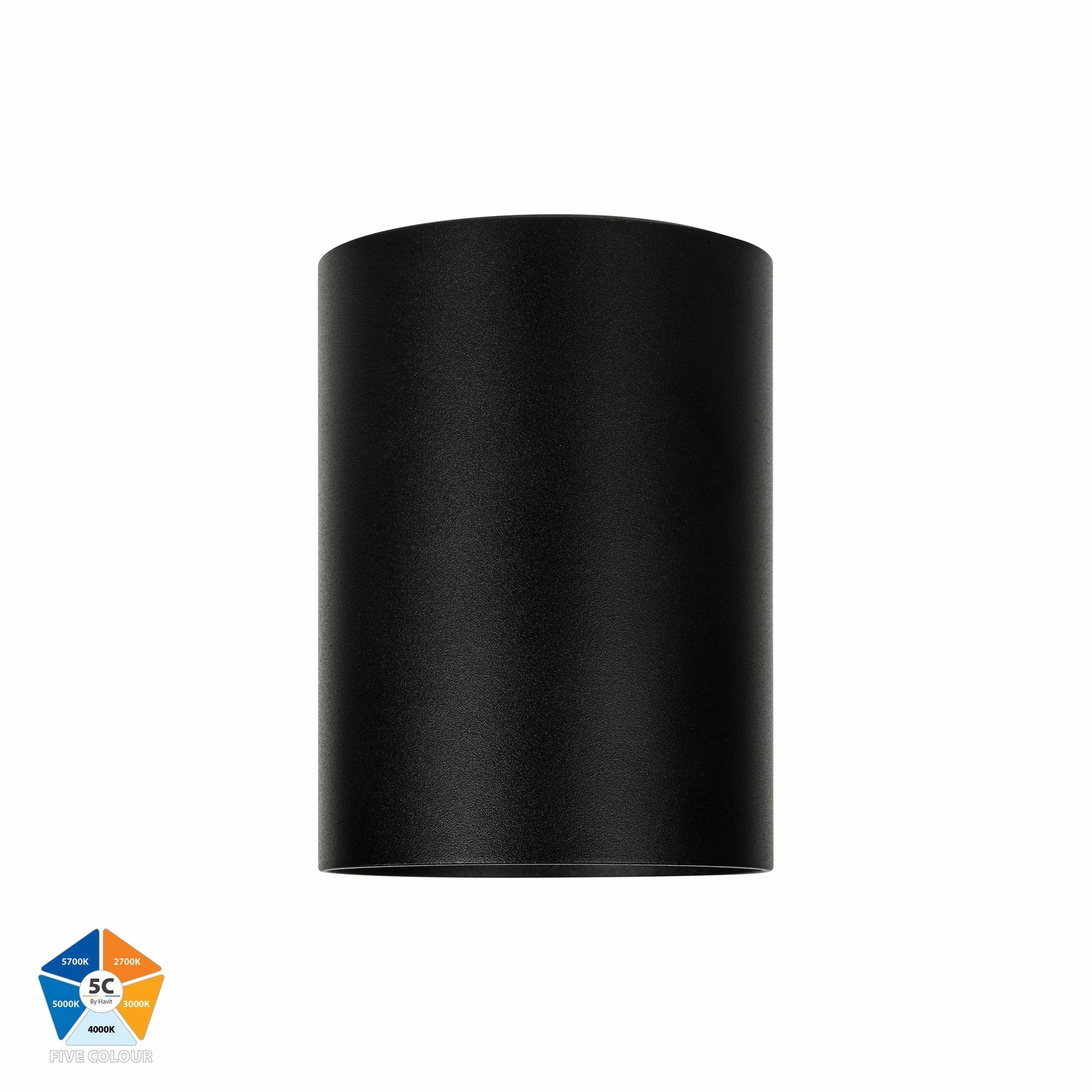 Nella 12v 12w 60 5CCT Black Surface Mount Downlight Exterior Down Lights clearance